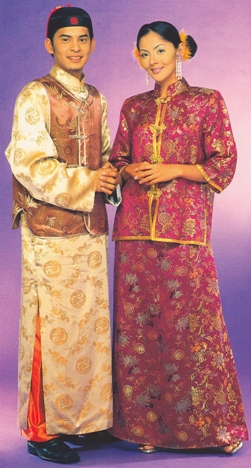 Chinese Costumes  Malaysia Traditional Attire